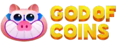 God of Coins Καζίνο Logo